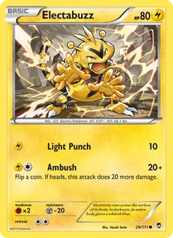 Electabuzz, Furious Fists, no. 29