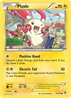 Plusle, Furious Fists, no. 31