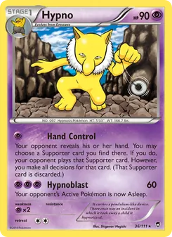 Hypno, Furious Fists, no. 36