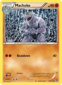 Machoke, Furious Fists, no. 45