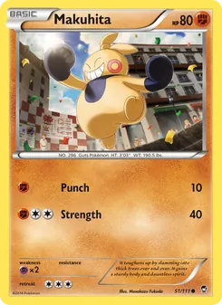 Makuhita, Furious Fists, no. 51