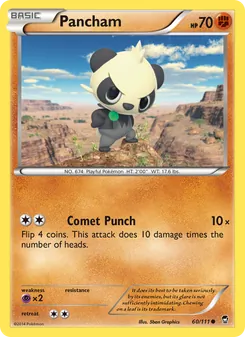 Pancham, Furious Fists, no. 60