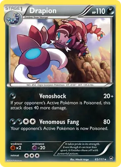 Drapion, Furious Fists, no. 65