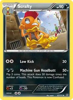 Scrafty, Furious Fists, no. 67