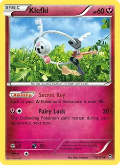 Klefki, Furious Fists, no. 73