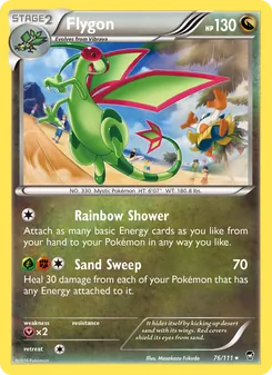 Flygon, Furious Fists, no. 76