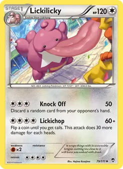 Lickilicky, Furious Fists, no. 79