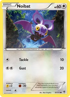 Noibat, Furious Fists, no. 87