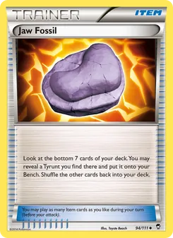 Jaw Fossil, Furious Fists, no. 94