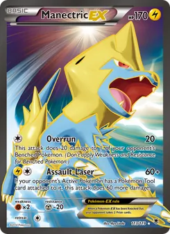Manectric EX, Phantom Forces, no. 113
