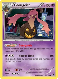Gourgeist, Phantom Forces, no. 45