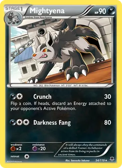 Mightyena, Phantom Forces, no. 54
