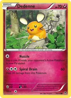 Dedenne, Phantom Forces, no. 70