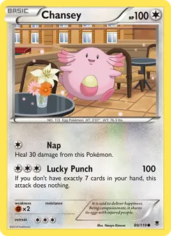 Chansey, Phantom Forces, no. 80