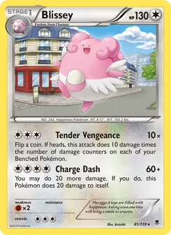 Blissey, Phantom Forces, no. 81