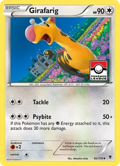 Girafarig, Phantom Forces, no. 82