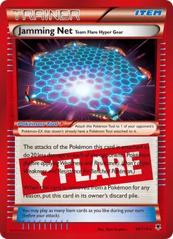 Jamming Net Team Flare Hyper Gear, Phantom Forces, no. 98