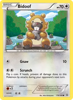 Bidoof, Primal Clash, no. 116