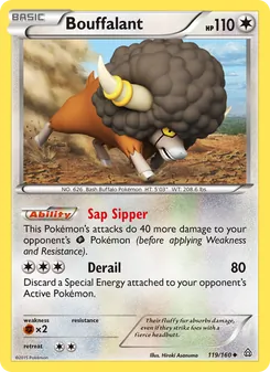 Bouffalant, Primal Clash, no. 119