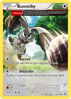 Bunnelby, Primal Clash, no. 121