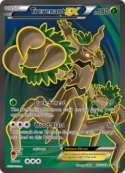 Trevenant EX, Primal Clash, no. 145