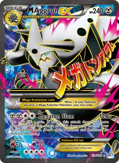 M Aggron EX, Primal Clash, no. 154