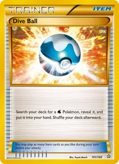 Dive Ball, Primal Clash, no. 161