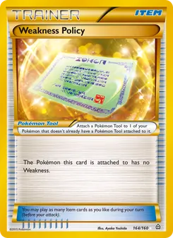 Weakness Policy, Primal Clash, no. 164