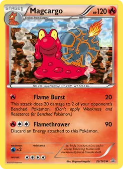 Magcargo, Primal Clash, no. 23