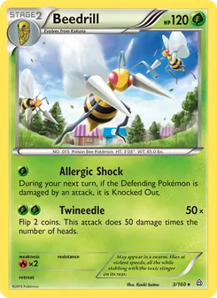 Beedrill, Primal Clash, no. 3