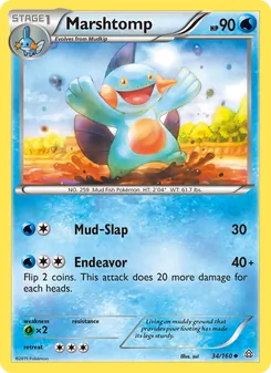 Marshtomp, Primal Clash, no. 34