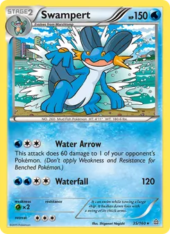 Swampert, Primal Clash, no. 35