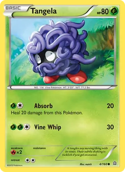 Tangela, Primal Clash, no. 4