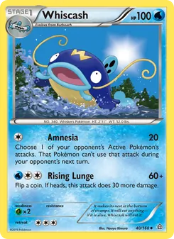 Whiscash, Primal Clash, no. 40