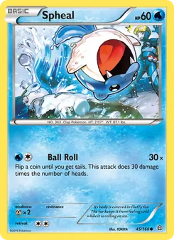 Spheal, Primal Clash, no. 45