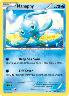 Manaphy, Primal Clash, no. 56