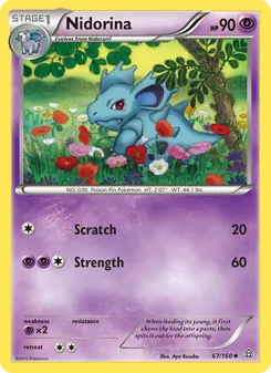 Nidorina, Primal Clash, no. 67