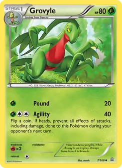 Grovyle, Primal Clash, no. 7