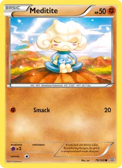 Meditite, Primal Clash, no. 79