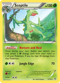 Sceptile, Primal Clash, no. 8