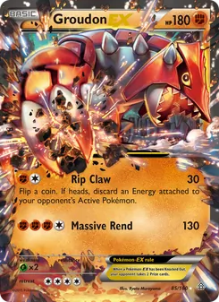 Groudon EX, Primal Clash, no. 85