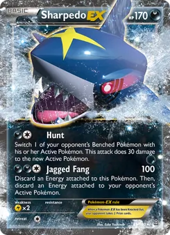 Sharpedo EX, Primal Clash, no. 91