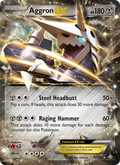 Aggron EX, Primal Clash, no. 93