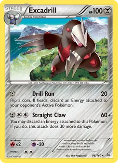 Excadrill, Primal Clash, no. 96