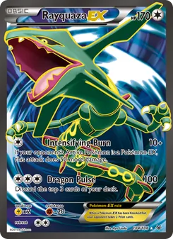 Rayquaza EX, Roaring Skies, no. 104