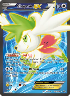 Shaymin EX, Roaring Skies, no. 106