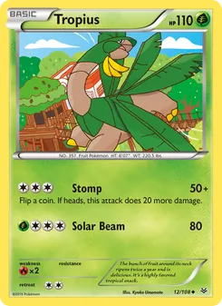 Tropius, Roaring Skies, no. 12