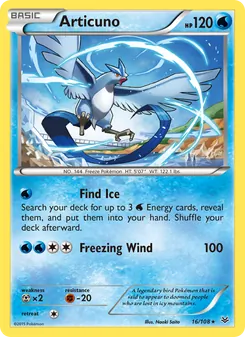 Articuno, Roaring Skies, no. 16