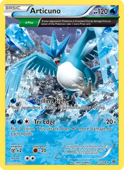 Articuno, Roaring Skies, no. 17