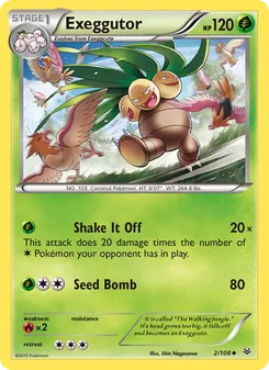 Exeggutor, Roaring Skies, no. 2